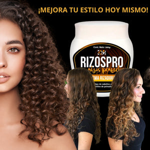 RIZOS PRO CREMA VERDE ORIGINAL - POTE 500 GR